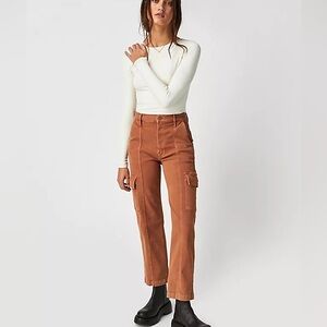 Mother Denim The Rambler Cargo Ankle Jeans Color Second Chance women’s size 25